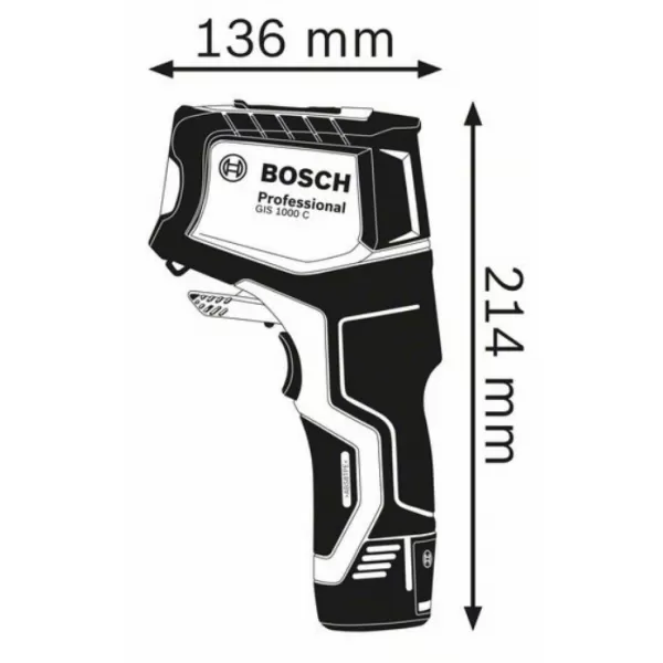 Aku termodetektor Bosch GIS 1000 C 0601083308
