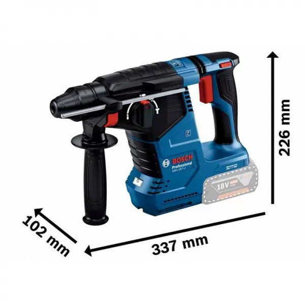 Aku vrtací kladivo SDS-Plus 18V bez aku Bosch GBH 187-LI 0611923120