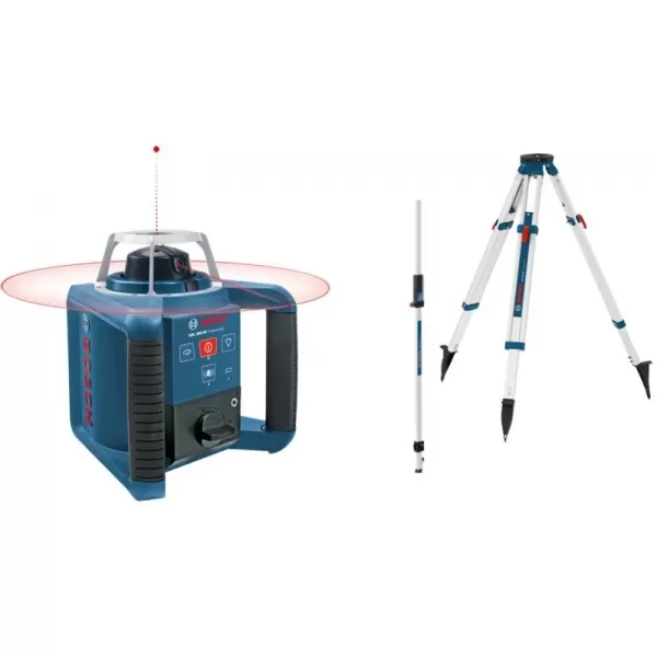 Stavební rotační laser set + BT 170 HD + GR 240 Bosch GRL 300 HV Professional