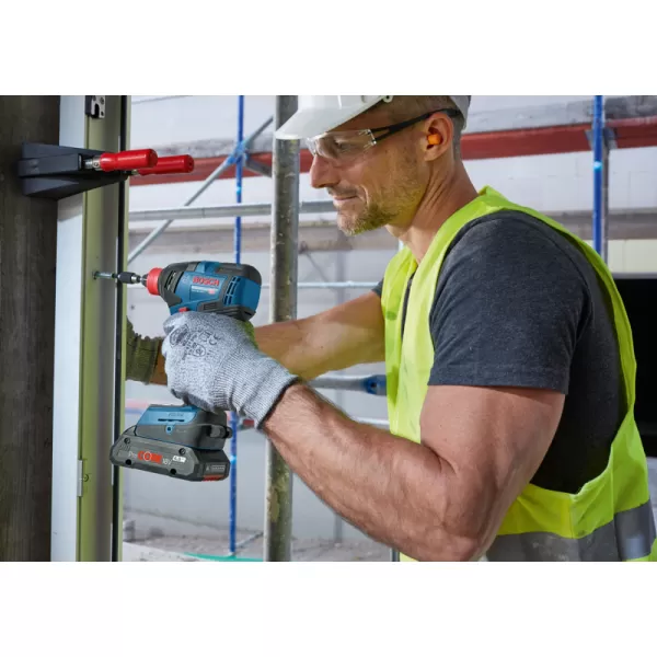 Aku rázový utahovák 18V 2x5,0 Bosch GDX 18V-200 C 0.601.9G4.201