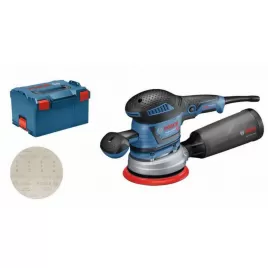 Excentrická bruska + LBOXX 238 Bosch GEX 40-150 0.601.37B.201