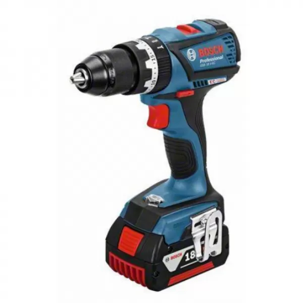 Aku kombinovaný šroubovák 18V 2x5,0Ah Bosch GSB 18V-EC 0 601 9E9 120