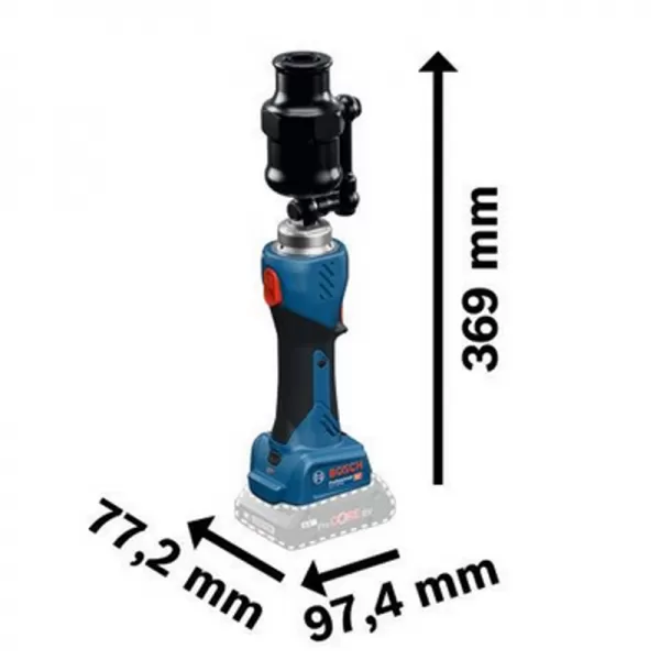 Aku hydraulický děrovač 18V bez aku Bosch GLH 18V-60 06019P0200