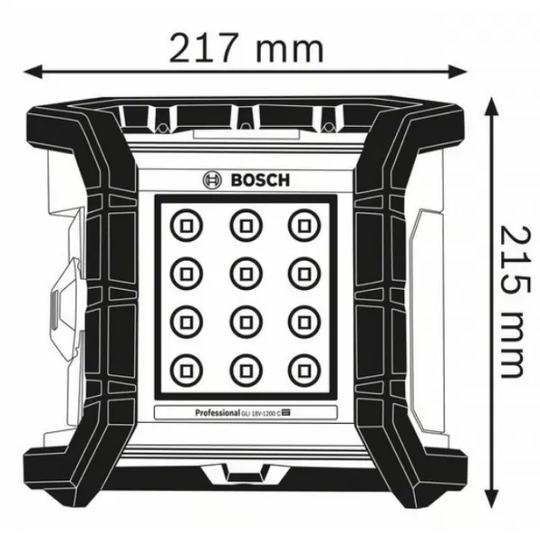 Aku svítilna bez aku BOSCH GLI 18V-1200 C 0.601.446.700