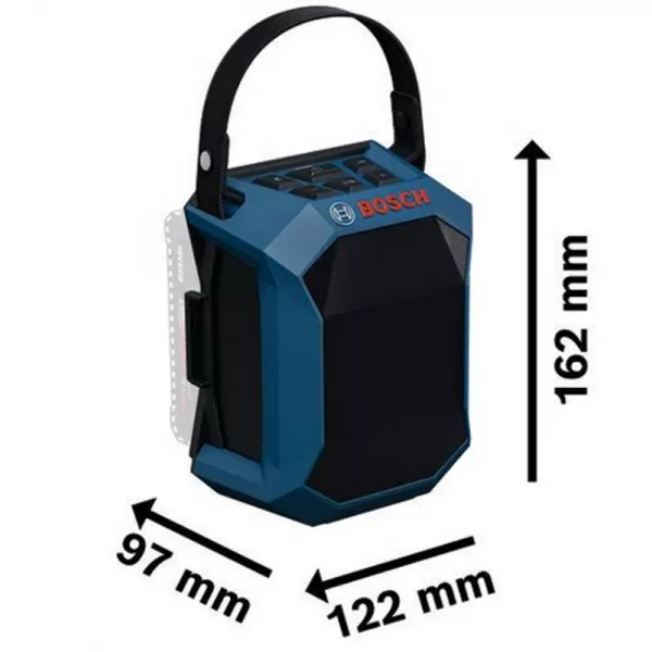 Aku reproduktor 18V bez aku GPB 18V-1C Bosch 06014A7000