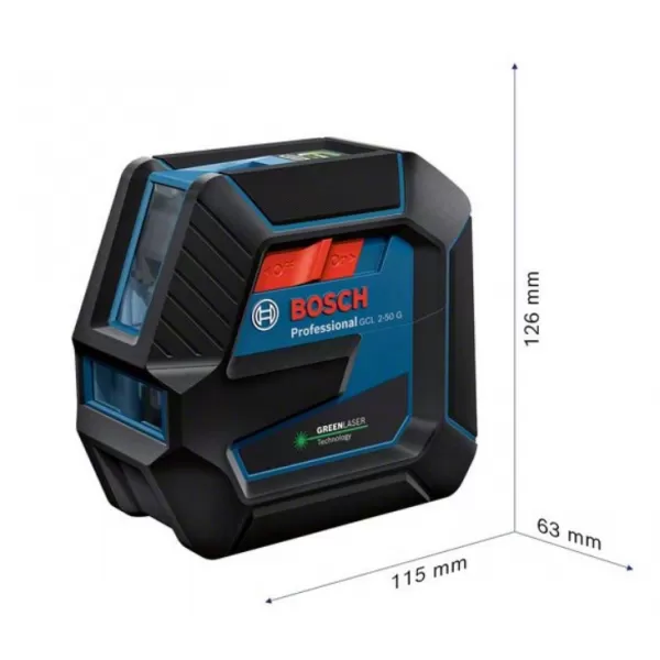 Křížový laser BOSCH GCL 2-50 G 0 601 066 M02