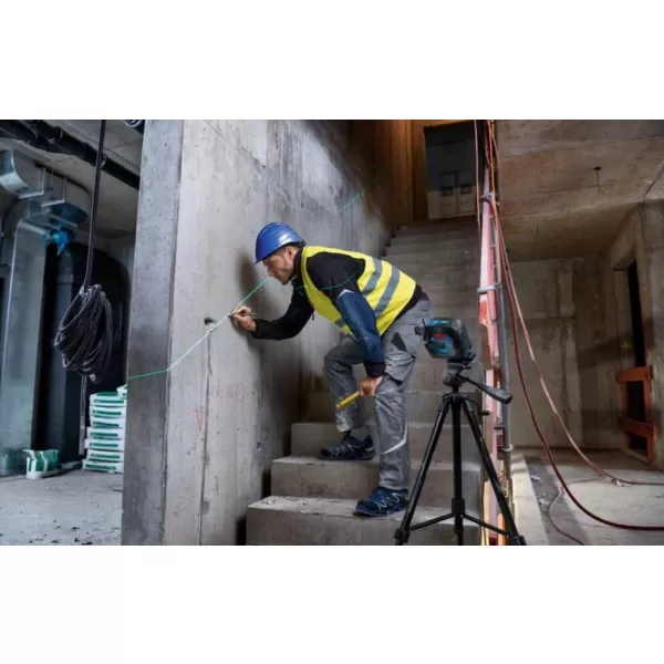 Křížový laser BOSCH GLL 2-15 G zelený (IP64) 0 601 063 W00