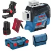 Křížový laser Bosch GLL 3-80 C Professional L-Boxx 136 + držák BM1
