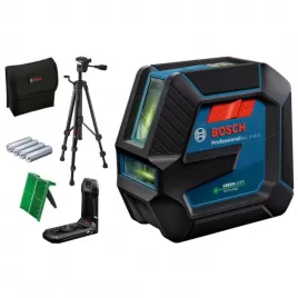 Křížový laser BOSCH GLL 2-15 G se stativem (IP64) 0 601 063 W01