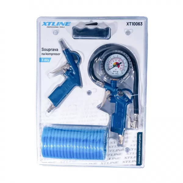 Souprava na kompresor 3 díly XTline XT10063