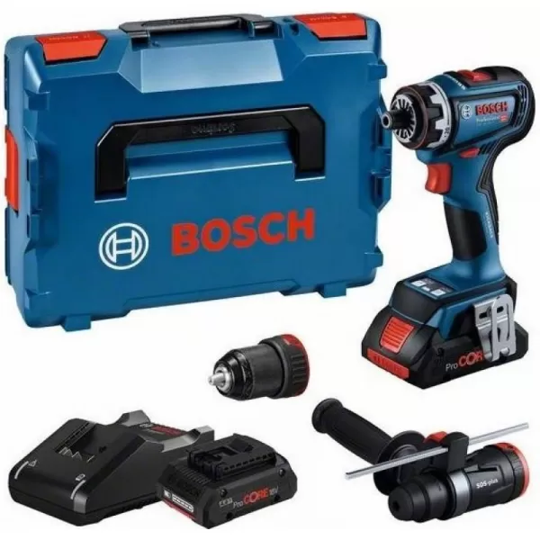 Aku vrtací šroubovák 18V 2x4,0Ah Bosch GSR 18V-90 FC 0 601 9K6 205