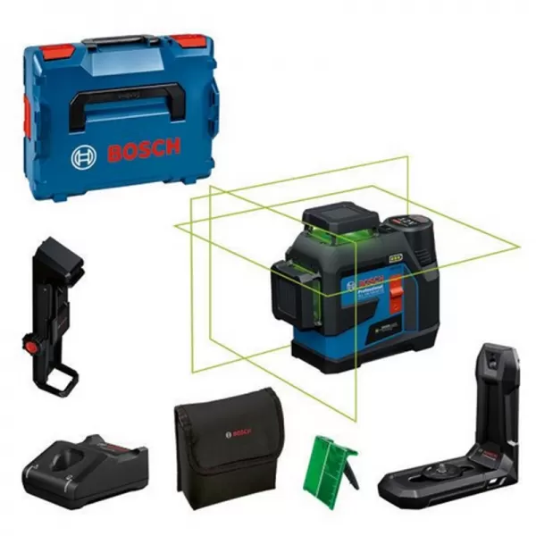 Aku čárový laser 12V 1x2,0Ah Bosch GLL 12V-100-33 CG 0601065401