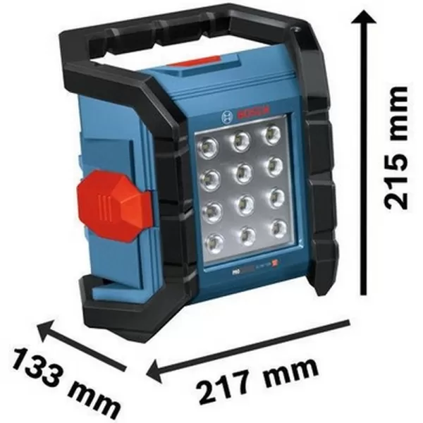Aku pracovní světlo 18V bez aku Bosch PRO GLI18V-1500 06014A8000