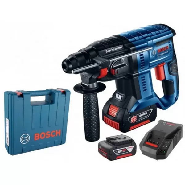Aku vrtací kladivo 2x4,0Ah SDS-Plus BOSCH GBH 180-LI 0611911121