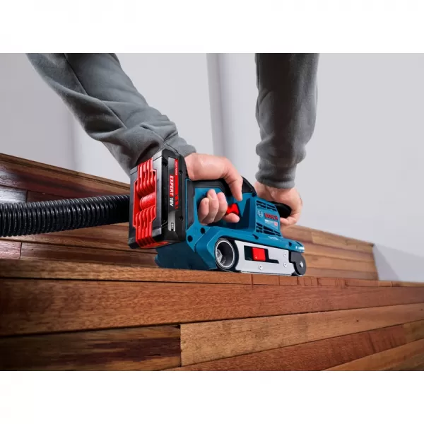 Aku pásová bruska 18V bez aku Bosch PRO GBS18V-75 06012C2000