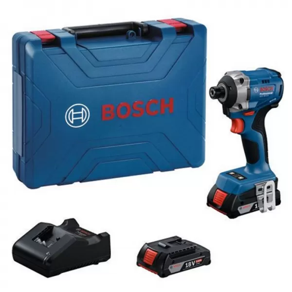 Aku rázový utahovák 18V 2x2,0Ah Bosch GDR 18V-215 06019N2022