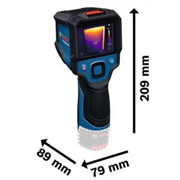 Aku termokamera 12V 1x2,0Ah Bosch GTC 12V-450-13