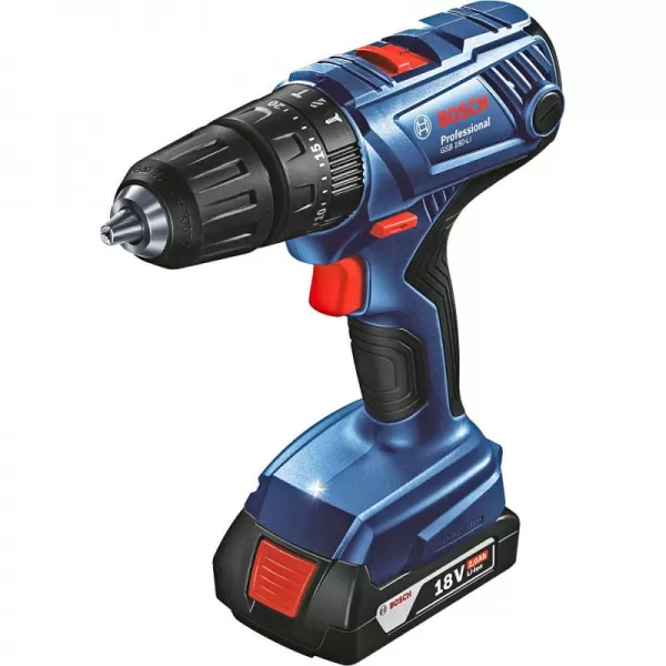 Aku příklepový vrtací šroubovák 18V 2x2,0Ah Bosch GSB 180-LI 0.601.9F8.307