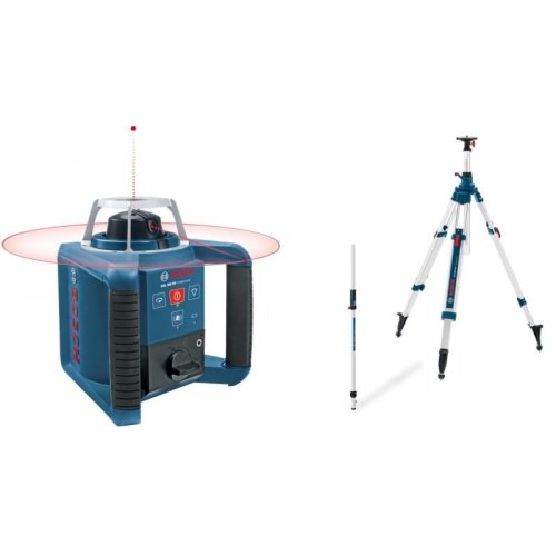 Stavební rotační laser set + BT 300 HD + GR 240 Bosch GRL 300 HV Professional