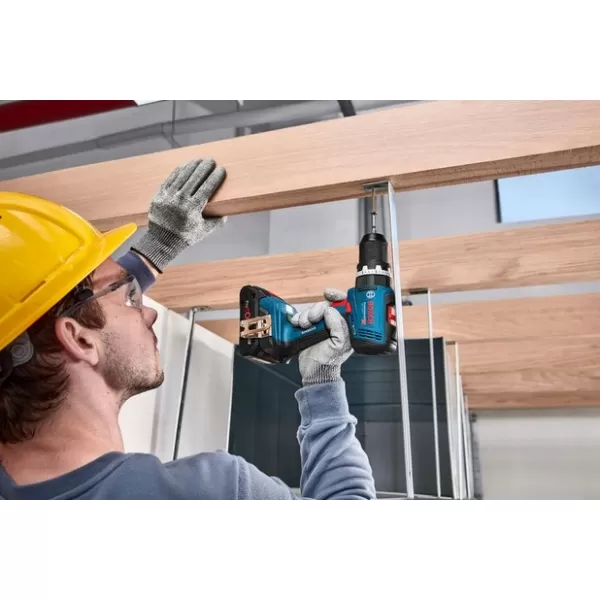 Aku příklepový vrtací šroubovák 18V 2x4,0Ah ProCORE Bosch GSB 18V-65