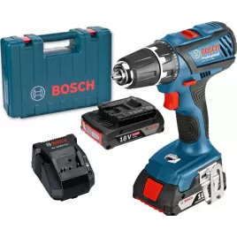 Aku vrtačka 2x2,0Ah Bosch GSR 18-2-LI Plus 06019E6120