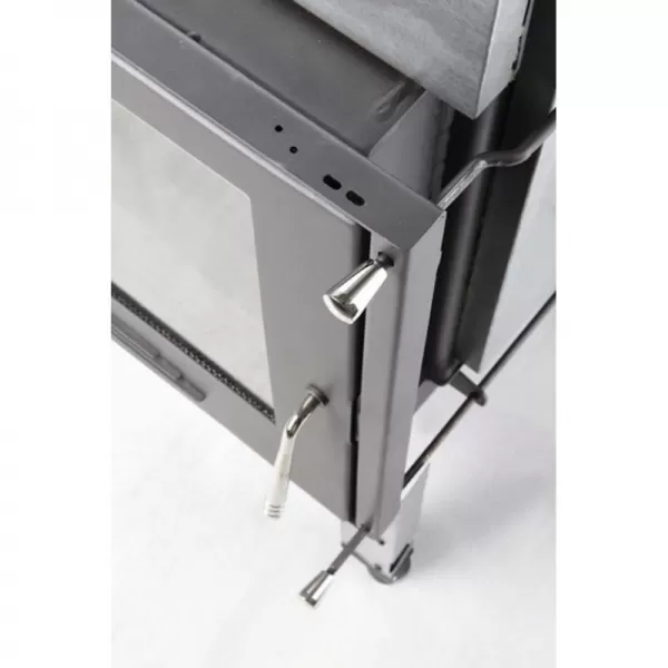 Krbová vložka s výměníkem černá, potisk skla Haas+Sohn VESUVIO I/12/2S