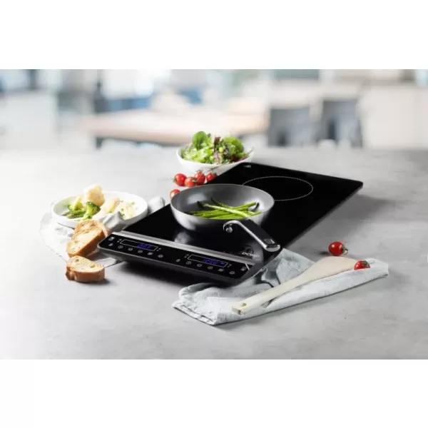 Indukční dvouplotýnkový vařič DOMO DO30211IP