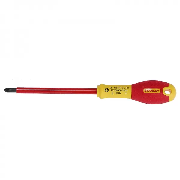 Šroubovák Phillips izolovaný Ph2x125mm Stanley FatMax 1-65-416