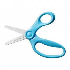 Dětské nůžky se zaoblenou špičkou, tyrkysové, 13 cm (6+) Fiskars 1064072