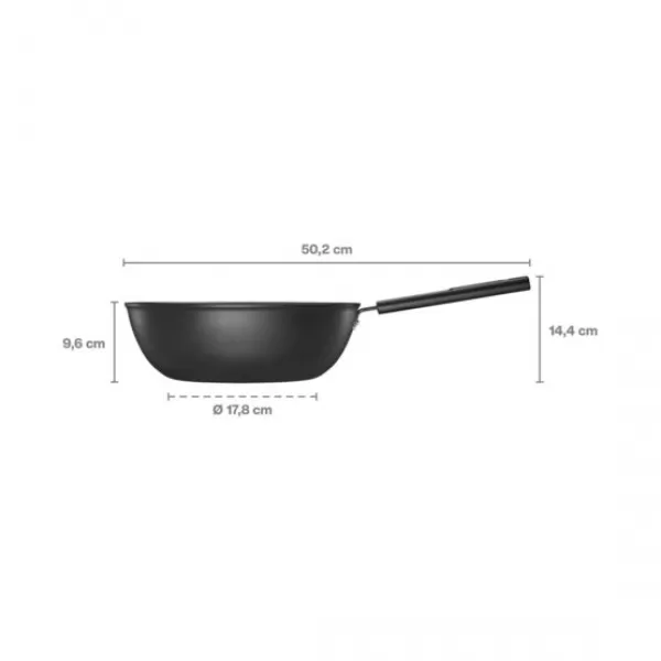 Hard Face Pánev wok s nepřilnavým povrchem 28 cm Fiskars 1075523