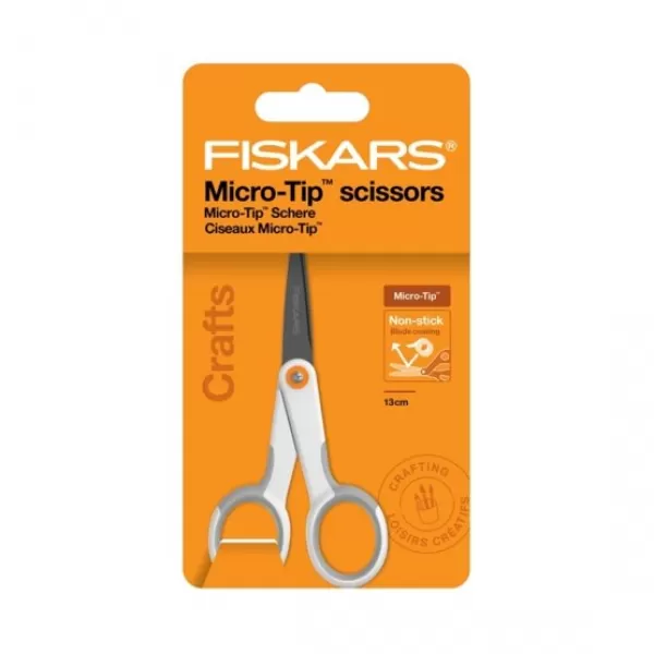 Nůžky s nepřilnavým povrchem Micro-Tip, 13cm Fiskars 1070025