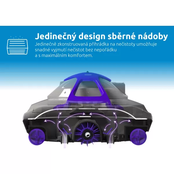 Aku bazénový robotický vysavač 12V 4,0Ah SupraVac Colorado Marimex 10800048