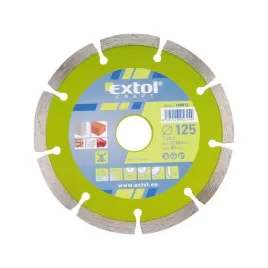 Dia kotouč řezný segmentový 125x22,2mm EXTOL CRAFT 108812