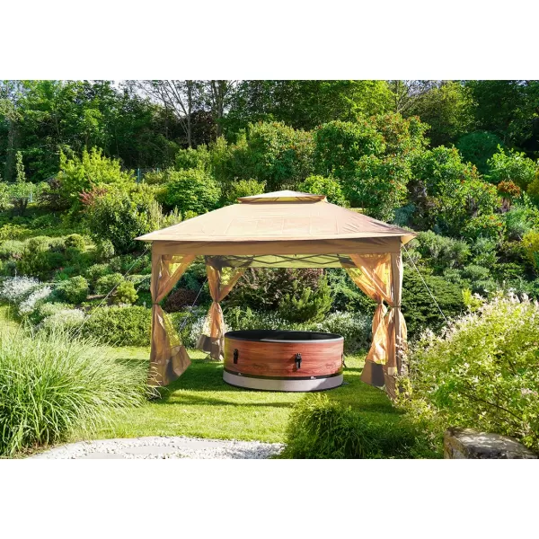 Zahradní altán Marimex Vista 3x3 m - béžový 10970574