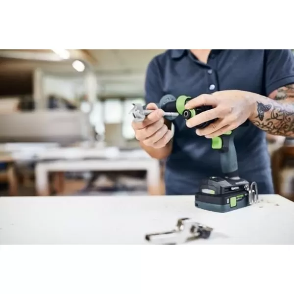 Aku příklepový vrtací šroubovák QUADRIVE TPC 18/4 TBX4,0 I-Plus Festool 579371