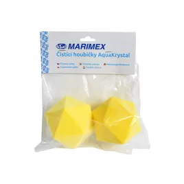 Houbičky MARIMEX čistící AQUAKRYSTAL - sada 2 ks 10961004