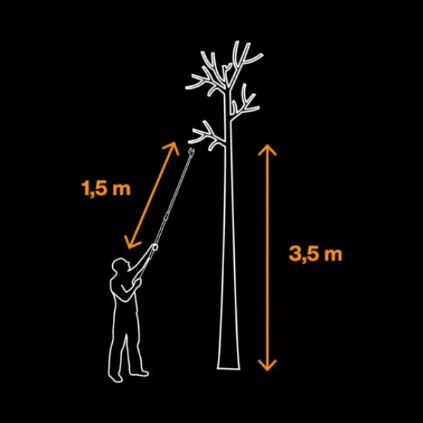Zahradní nůžky prodloužené Solid Fiskars 1073082