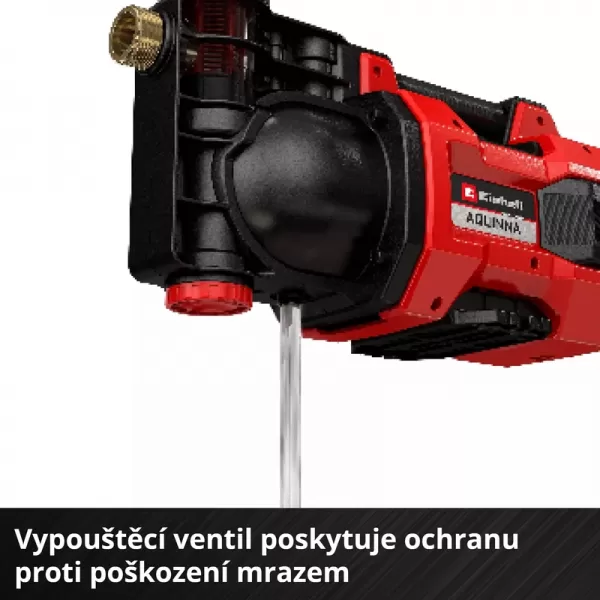 Aku zahradní čerpadlo 18V bez aku AQUINNA 36/38 F LED Einhell 4180410