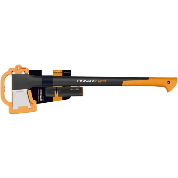 Set štípací sekera X21 a ostřič Xsharp Fiskars 1019333