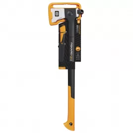 Set sekera Fiskars X28 + univerzální nůž Fiskars 1075434