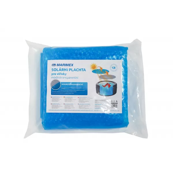 Solární plachta modro-transparentní pro kruhové vířivé bazény 1,60 m Marimex 10400340