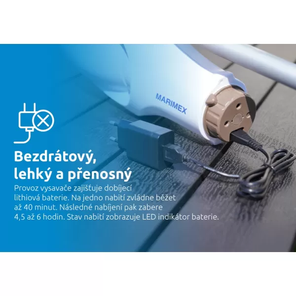 Vysavač pro vířivky a bazény Marimex SpaVac Columbia set Marimex 10800038