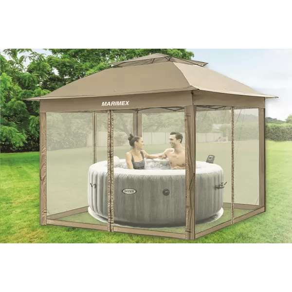 Zahradní altán Marimex Vista 3x3 m - béžový 10970574