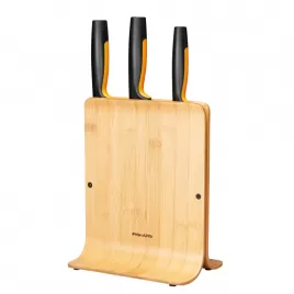 Bambusový blok se třemi noži Fiskars 1057553