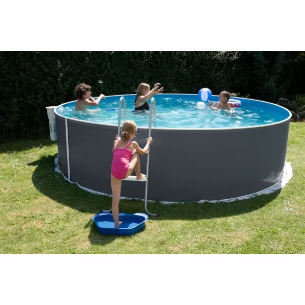 Bazén Orlando 3,05x0,91 m s příslušenstvím - motiv šedý Marimex 10303042