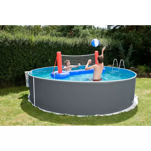 Bazén Orlando 3,05x0,91 m s příslušenstvím - motiv šedý Marimex 10303042