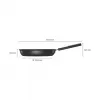 Hard Face Pánev na smažení s nepřilnavým povrchem 24 cm Fiskars 1075458