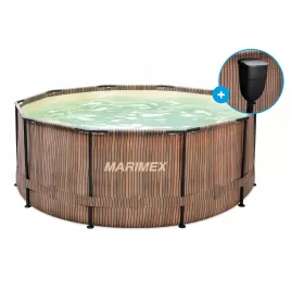 Bazén Marimex Florida 3,05x0,91 m se zabudovaným skimmerem - motiv TEAK 10340284