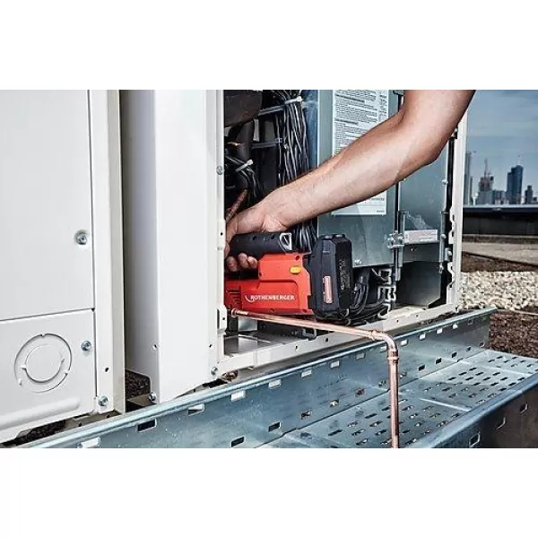 Aku lisovací sada ROMAX Compact TT + čelisti 1/4"-1.1/8" ROTHENBERGER 1000002121