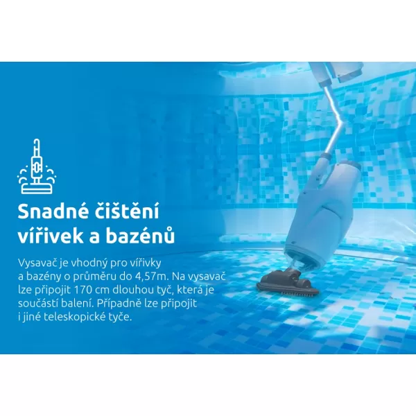 Vysavač pro vířivky a bazény Marimex SpaVac Columbia set Marimex 10800038